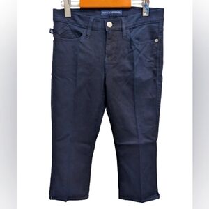 Rock and Republic women's cropped dark blue denim size 8